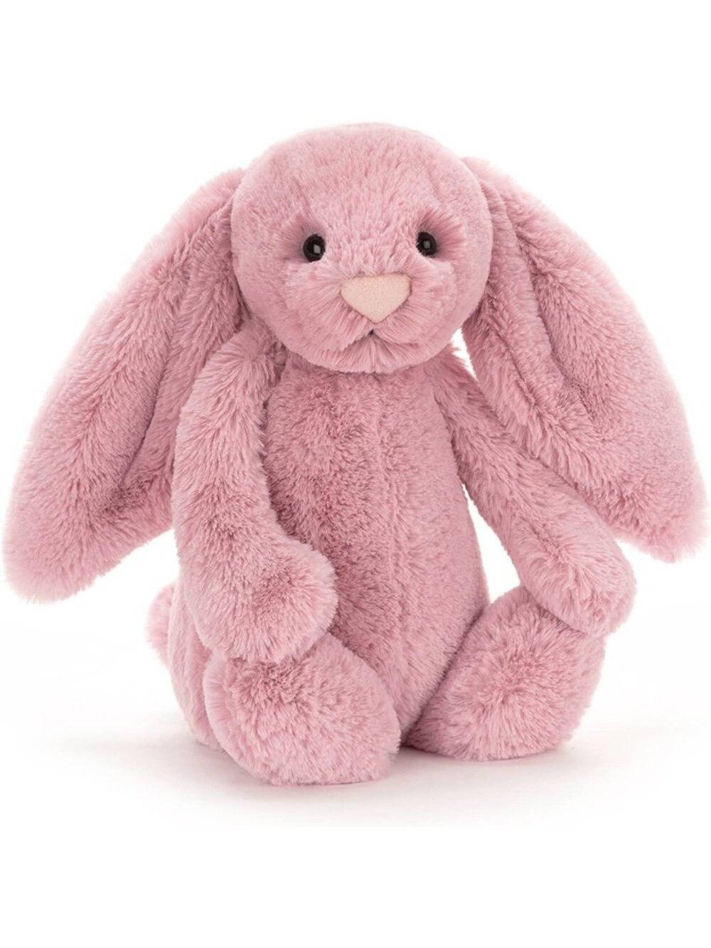 Soft Pink Bunny Plush Toy - Medium 12" Stuffed Animal - Adorable Gift for Kids